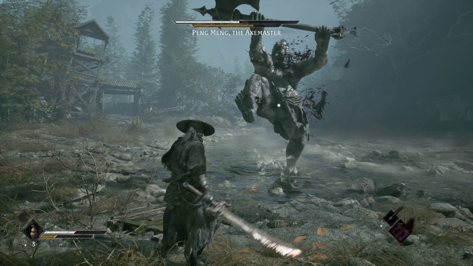A wuxia duel in Phantom Blade Zero