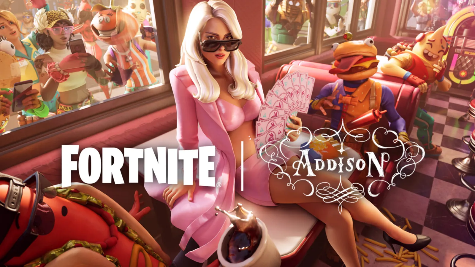 Addison Rae Joins Fortnite With New Icon Series Outfits