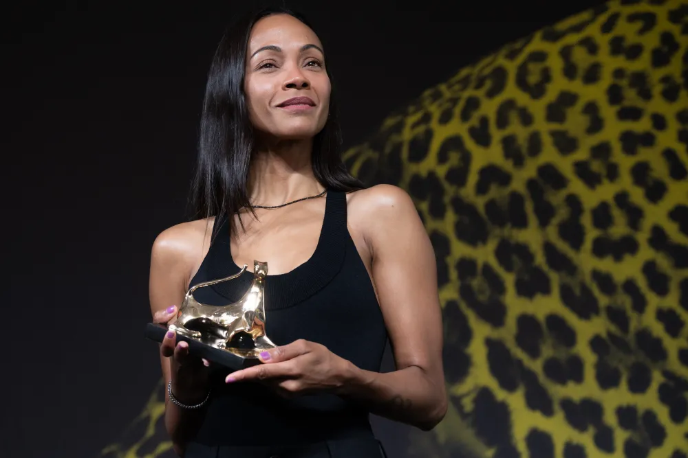 Zoe Saldaña: "Give Me That Camera!" — She Shares Her Directing Dreams at Locarno